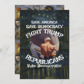 Trump Notitiekaartje (Voorkant / Achterkant)