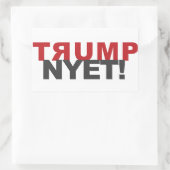TRUMP NYET! sticker en andere producten (Tas)