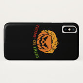 Trump of Treat Funny Pumpkin Halloween Case-Mate iPhone Case (Achterkant (horizontaal))