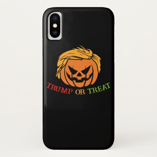 Trump of Treat Funny Pumpkin Halloween Case-Mate iPhone Case (Achterkant)