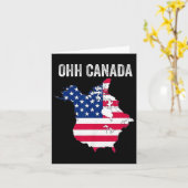 Trump Oh Canada Grappig Maak Canada weer Groot 51e Kaart (Gele Bloem)