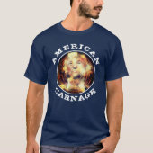 Trump on Fire "American Carnage" T-shirt (Voorkant)