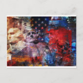 Trump on Mount Rushmore Briefkaart (Voorkant)