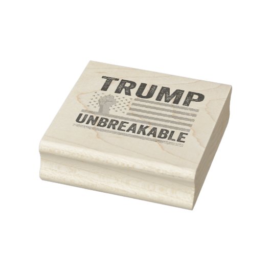 Trump Onbreekbaar President Trump US Flag Rubberstempel (Stempel)