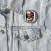 Trump ondertekent executive orders die spot verbie ronde button 5,7 cm (In situ)