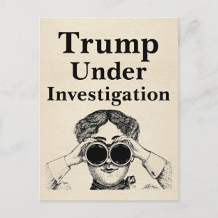 Trump Onderzocht Postkaart