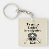 Trump Onderzocht Sleutelhanger (voorkant)