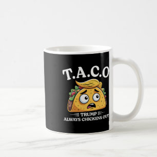Trump Ontkent Altijd Taco Grappige Taco Trump Sh Koffiemok