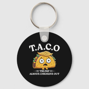 Trump Ontkent Altijd Taco Grappige Taco Trump Sh Sleutelhanger