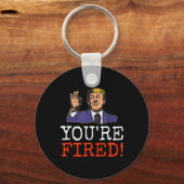 Trump ontslaat jou! Grappig grafisch Sleutelhanger (Voorkant)