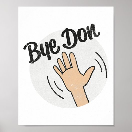 Trump Ontslagen Poster (Voorkant)