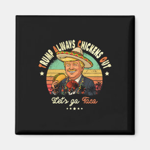 Trump Ontwijkt Altijd Funny Trump T.a.c.o  Magneet