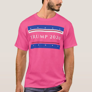 Trump op 2020 voor Amerika Steun Trump Gift Design T-shirt