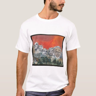 Trump op de berg Rushmore T-shirt