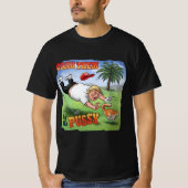 Trump op de golfbaan t-shirt (Voorkant)
