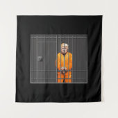 Trump op het kwadraten (57 x 57 inch) wandkleed (Voorkant)