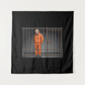 Trump op het kwadraten (57 x 57 inch) wandkleed (Voorkant)