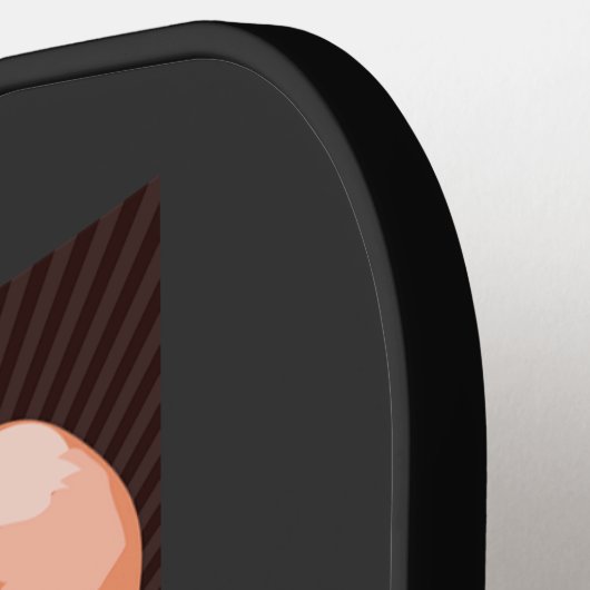 Trump Oplichter PickleBall Paddle (Links Detail)