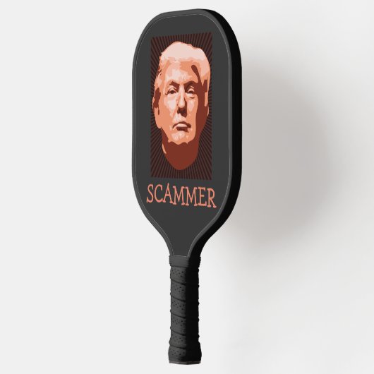 Trump Oplichter PickleBall Paddle (Links)