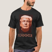 Trump Oplichter T-shirt (Voorkant)