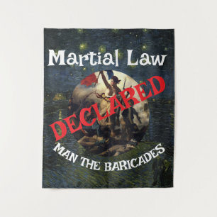 Trump Oplichters Republikeinse Partij MAGA Patriot Wandkleed