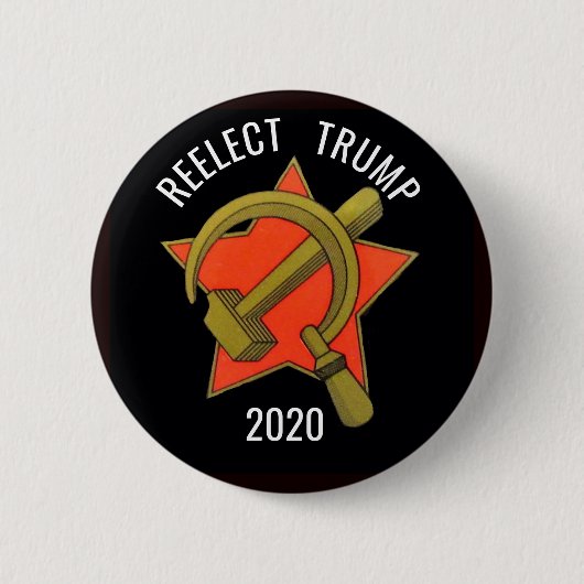 Trump opnieuw selecteren ronde button 5,7 cm (Voorkant)