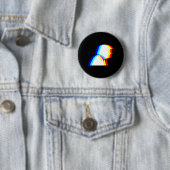 Trump Optische Illusie Edm Ronde Button 5,7 Cm (In situ)