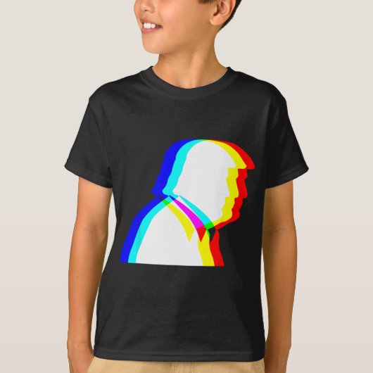 Trump Optische Illusie Edm T-shirt (Voorkant)