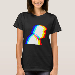 Trump Optische Illusie Edm T-shirt