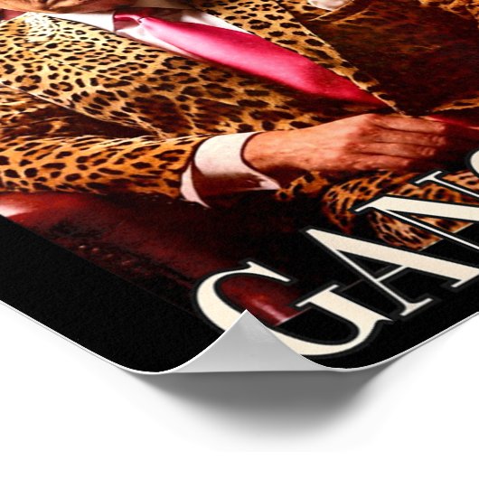 Trump Original Gangster Funny Donald Trump 2024 Poster (Hoek)