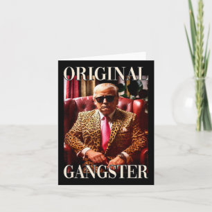 Trump Originele Gangster Grappige Donald Trump 202 Kaart
