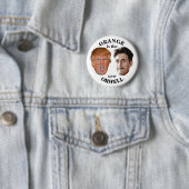 Trump & Orwell Ronde Button 5,7 Cm (In situ)