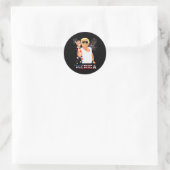 Trump Outfits Ronde Sticker (Tas)