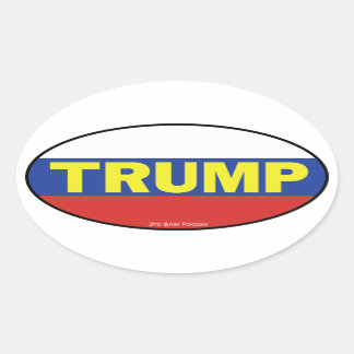 Trump ovale Sticker