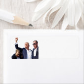 Trump overlevende! Neem Amerika terug 2024 Labels (Insitu)