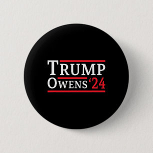 Trump Owens 2024 Republikeinse Verkiezingen Presid Ronde Button 5,7 Cm