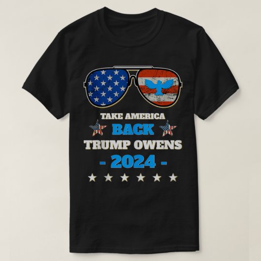 Trump Owens 2024 T-shirt (Design voorkant)