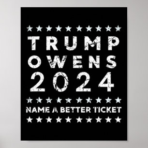 Trump Owens Noem een beter ticket voor president Poster