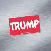 TRUMP pakket van 25 magnetische kaarten Magnetisch Visitekaartje (Voorbeeld)