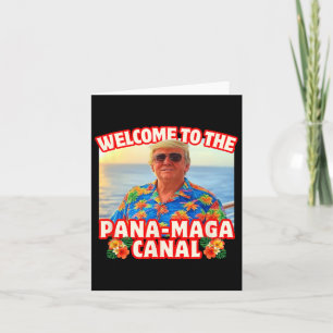 Trump Panamakanaal Pana-mega Beach Cruise Vakantie Kaart