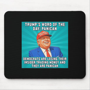 Trump Panican meme Democraten verliezen handel met Muismat