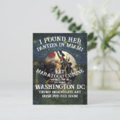 Trump Panties Miami Catholic Church White Briefkaart (Staand voorkant)