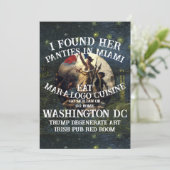 Trump Panties Miami Catholic Church White Kaart (Staand voorkant)