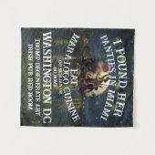 Trump Panties Miami Catholic Church White Wandkleed (Voorkant (horizontaal))