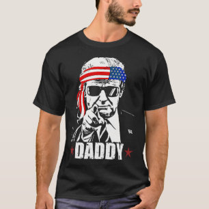 Trump Papa 2025 Officieel Trump Daddy Grappig T-shirt