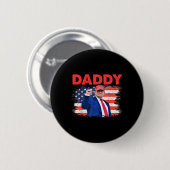 Trump Papa 2025 President 1 Ronde Button 5,7 Cm (Voorkant /achterkant)