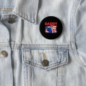 Trump Papa 2025 President 1 Ronde Button 5,7 Cm (In situ)