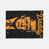 Trump Papa Fleece Deken (Voorkant (Horizontaal))