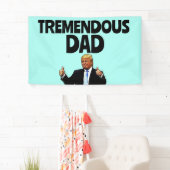 TRUMP PAPA VERJAARDAG FEEST BANNER (Insitu)