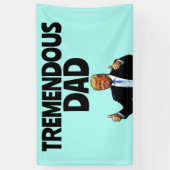 TRUMP PAPA VERJAARDAG FEEST BANNER (Verticaal)